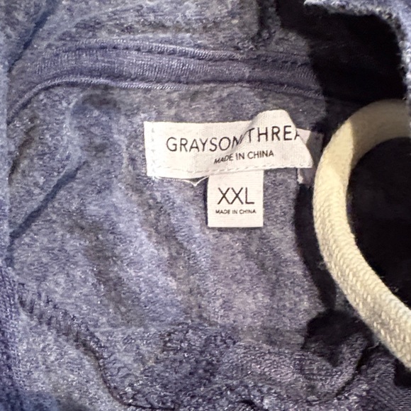 Grayson Threads Blue Denim-Style Top - Picture 7 of 8